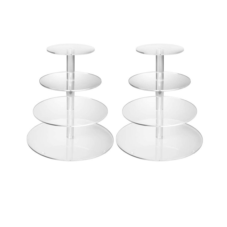 MINICOSS Acrylic Tiered Stand Wayfair